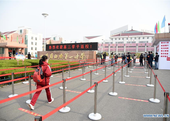 Students in Final Year of Senior High, Vocational Schools Re